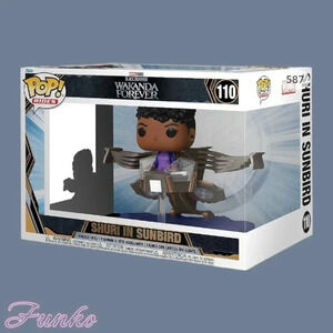 Funko pop shuri in sunbird bobble head black panther